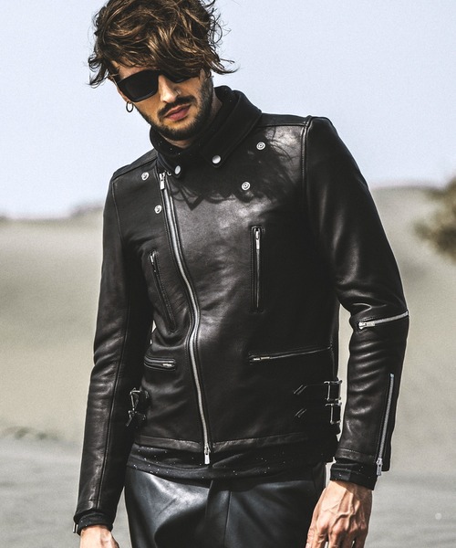 NO ID.（ノーアイディ）の「ライトニングWライダースJKT（ライダース