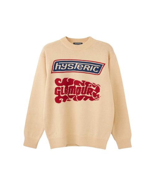 HYSTERIC GLAMOUR（ヒステリックグラマー）の「HG COMBO編込 セーター