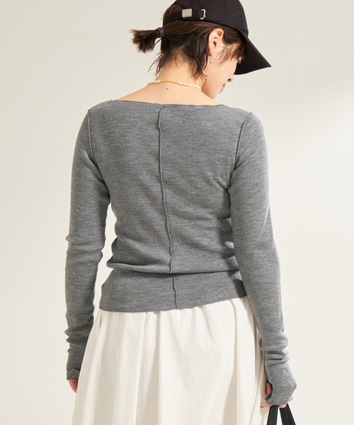 plage（プラージュ）の「《追加》super100s Jersey boat/N プル