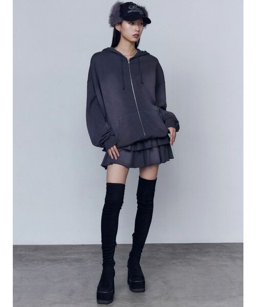 セール】スクエアフィットロングブーツ（ブーツ）｜EMODA（エモダ）の