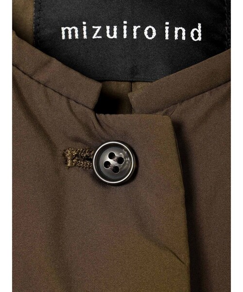 mizuiroind（ミズイロインド）の「mizuiro ind ダウンジレ（ベスト