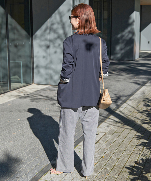 セール】ドライツイルダブルブレストジャケット（テーラードジャケット