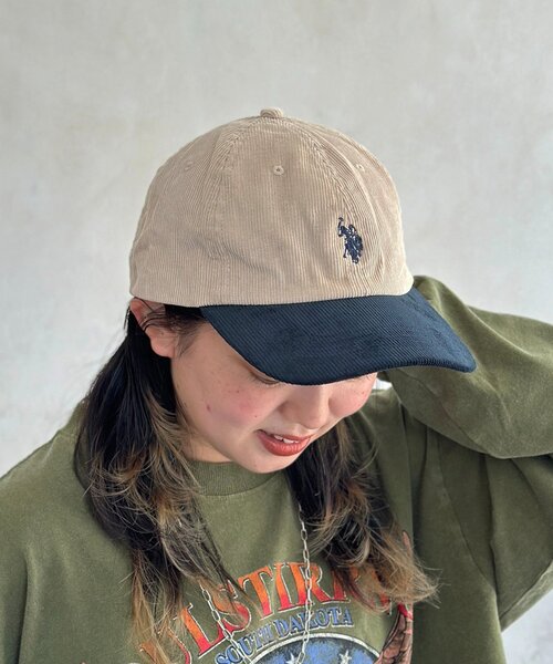 U.S. POLO ASSN.】コーデュロイキャップ（キャップ）｜U.S. POLO ASSN