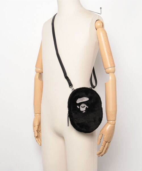 A BATHING APE（アベイシングエイプ）の「APE HEAD FAUX FUR MINI