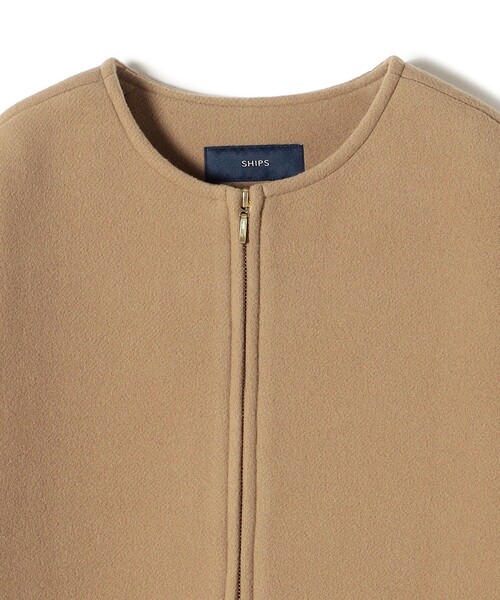 SHIPS（シップス）の「Bellandi SUPER130 ショートコート◇（ノー