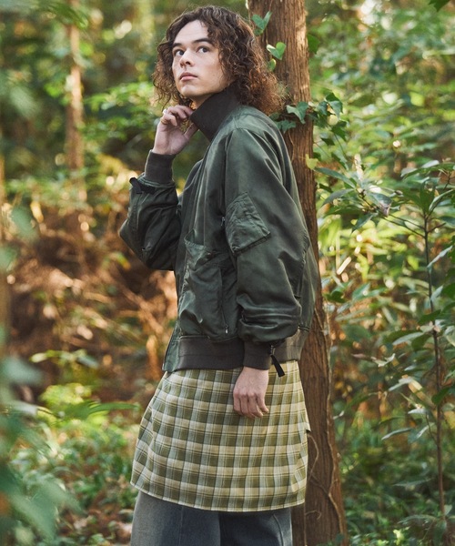 CASPER JOHN（キャスパージョン）の「Inkjet gimmick MA-1