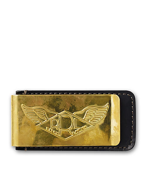 RRL（ダブル アール エル）の「ブラスレザー マネークリップ（その他