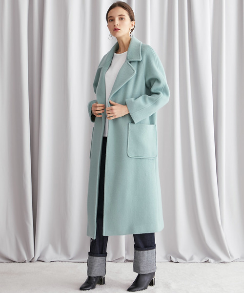 STUDIOUS（ステュディオス）の「【STUDIOUS】ウール ビッグカラー