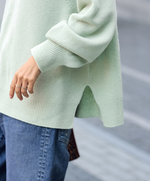 セール】≪追加≫ラグランスリーブ ワイドプルオーバー 2（ニット