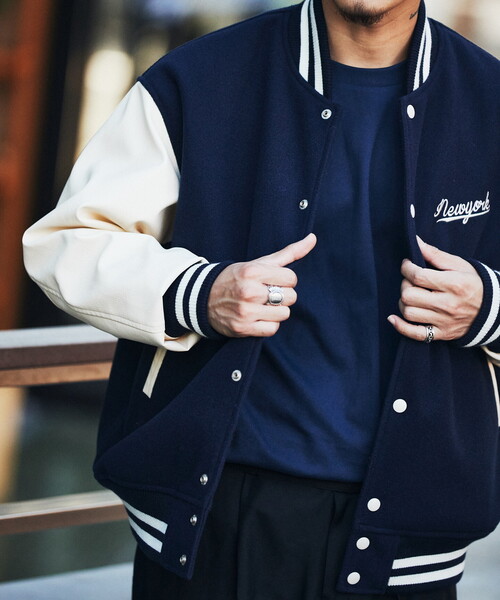 B.C STOCK（ベーセーストック）の「アワードスタジアムジャケット