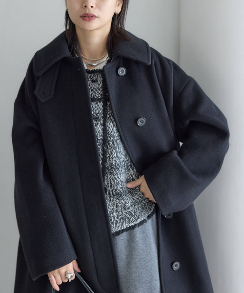 セール】《追加》スーパー140ビーバーステンカラーコート（ステン