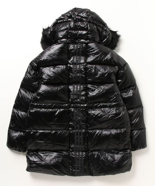 adidas（アディダス）の「パフ ロングファージャケット / アディダス