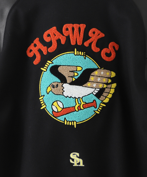 SKOOKUM（スクーカム）の「【HAWKS × TOYAMEG × SKOOKUM】スタジャン