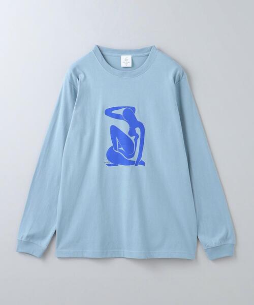 6（ロク）の「＜6(ROKU)＞HENRI MATTISE BLUE NUDE/Tシャツ（Tシャツ