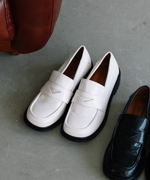 セール】square toe loafer/スクエアトゥローファー（ローファー