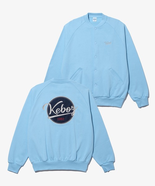 セール】BB LOGO SWEAT VARSITY JACKET（スタジャン）｜KEBOZ（ケボズ