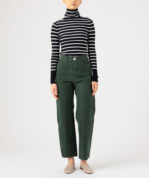 セール】JESSE KAMM コットン パッチワークハイウエストパンツ（その他