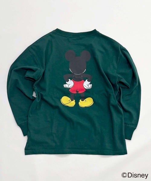 キッズ MICKEY MOUSE ミッキー オーバーサイズ ロンT（Tシャツ