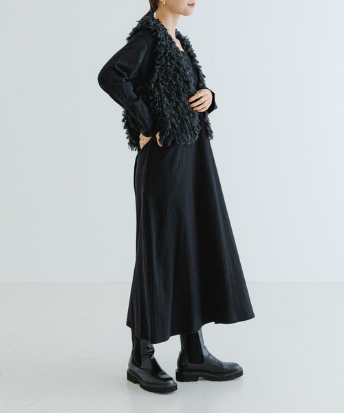 セール】『MADE IN JAPAN』Vネックロングワンピース（ワンピース