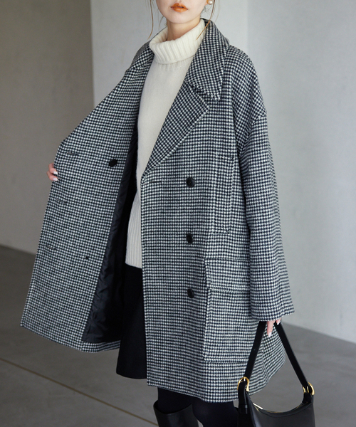 SLOBE IENA（スローブイエナ）の「メルトンビッグPコート（ピーコート