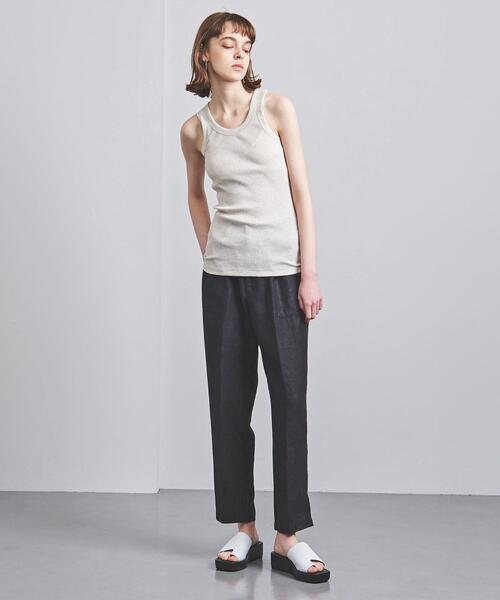 HYKE（ハイク）の「＜HYKE（ハイク）＞リブ タンクトップ