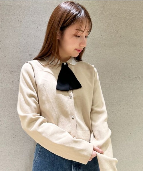 CELFORD（セルフォード）の「デタッチャブル総針カーディガン