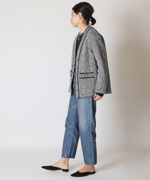 Deuxieme Classe（ドゥーズィエムクラス）の「*TWEED カーディガン