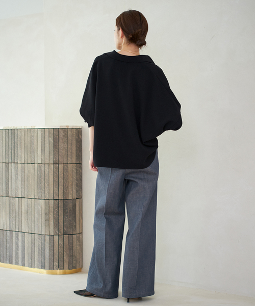 セール】《追加》GEORGETTE SKIPPER ブラウス（シャツ/ブラウス