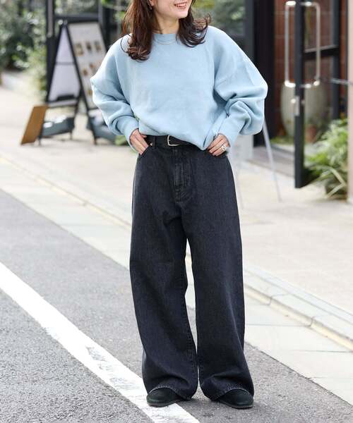 追4 ULTデニムハイライズルーズ5PKT（デニムパンツ）｜OUTDOOR