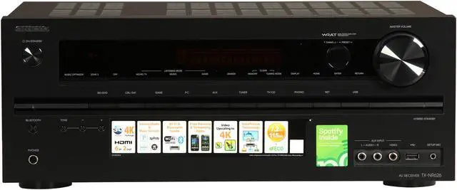 Onkyo TX-NR626 7.2 CH Network Home Theater AV Receiver - Newegg.com