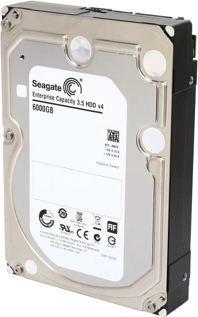 Seagate 6TB Enterprise Desktop Hard Disk Drive - 7200 RPM SATA 6.0