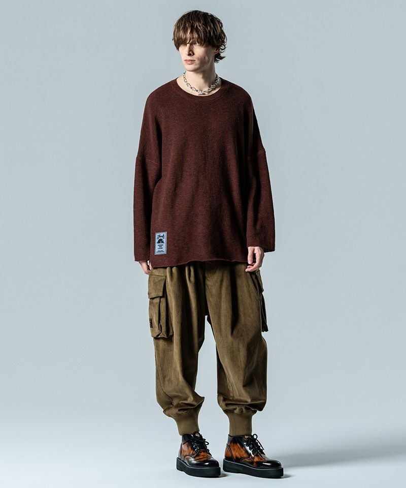 glamb(グラム)】Corduroy Deformed Pants コーデュロイディフォーム