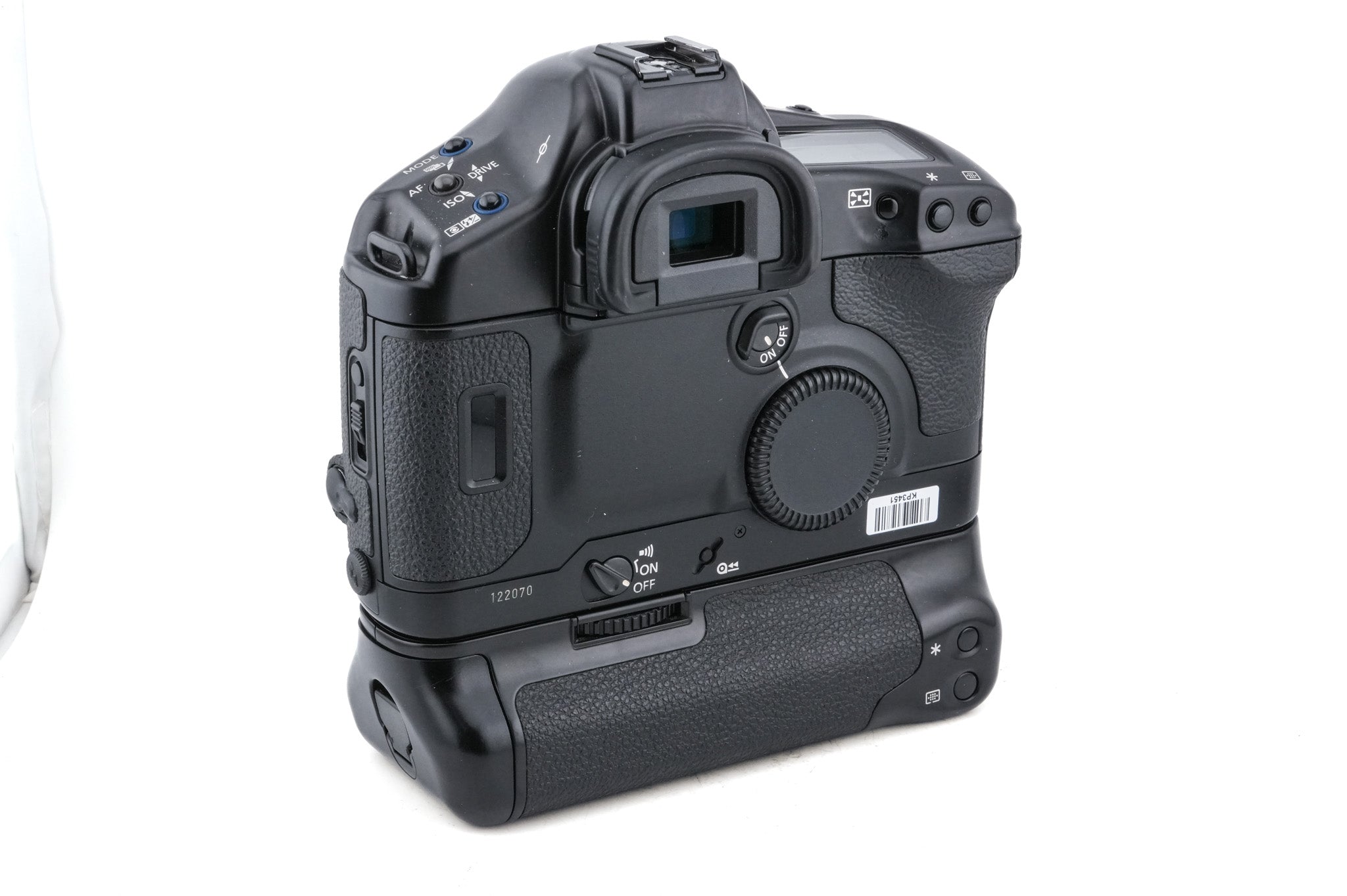 Canon EOS-1V + PB-E2 Power Drive Booster – caméra