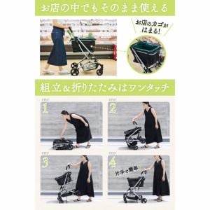 プライムダイレクト EC41 EcoCaマイショッピングカート シルバー