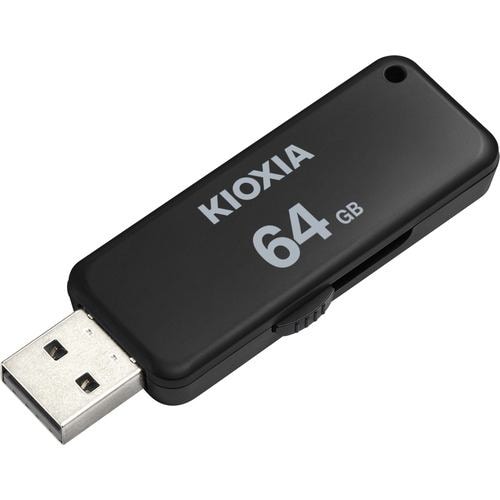 KIOXIA KUS-2A064GK USBメモリ TransMemory U203 64GB ブラック