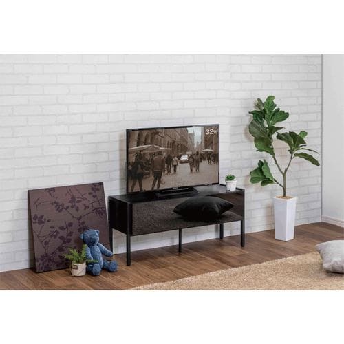 ヤマダセレクト YTB900SKB1 クリアノアール テレビ台 ブラック