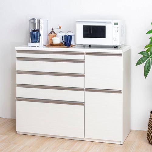 在庫限り】三幸ジャパン [幅120]キッチンカウンター 光触媒除菌・脱臭