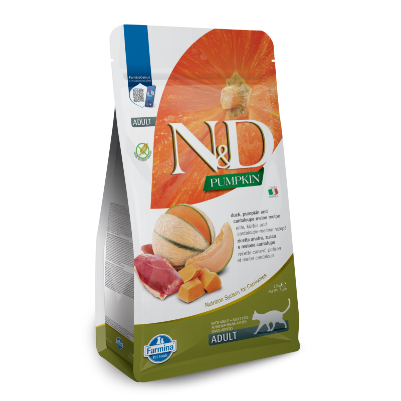 Farmina N&d Pumpkin Dry Cat Food Duck & Cantaloupe Adult | Hollywood