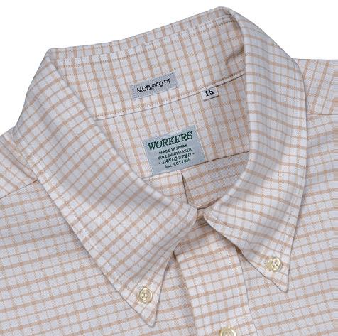 WORKERS / Modified BD Shirt Matilda Stripe Beige – CASDAY / キャスデイ