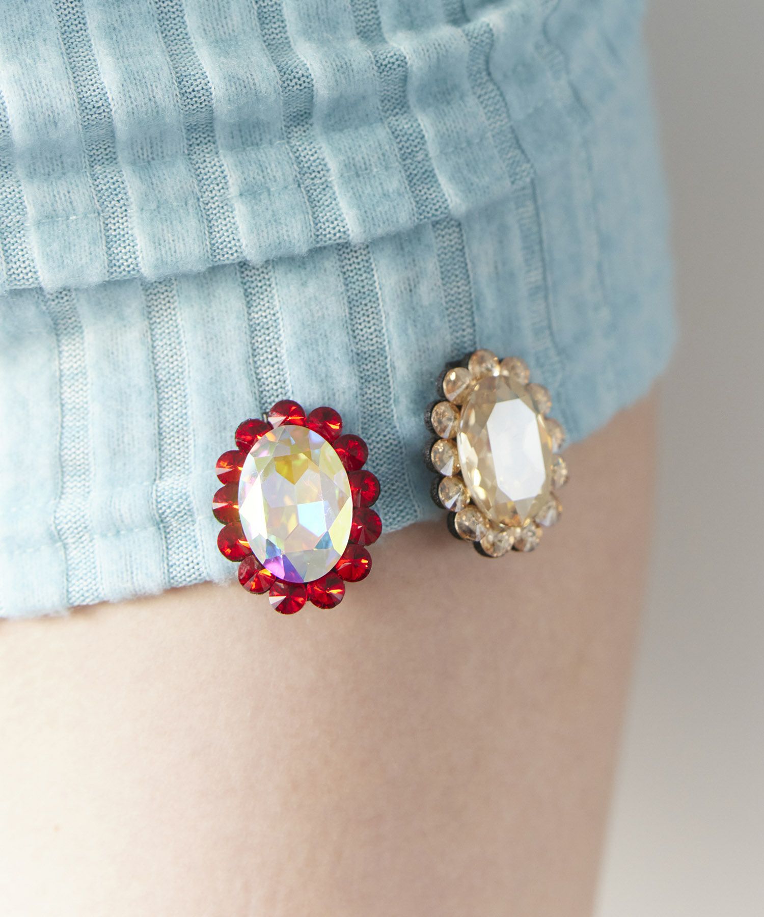 Casselini(キャセリーニ)ビッグビジューヘアクリップ | CASSELINI