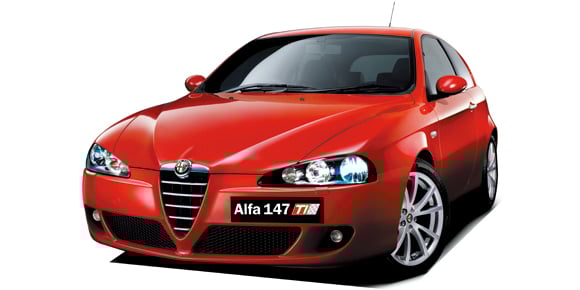 アルファ147（アルファロメオ）TI 2．0 ツインスパーク（2005年