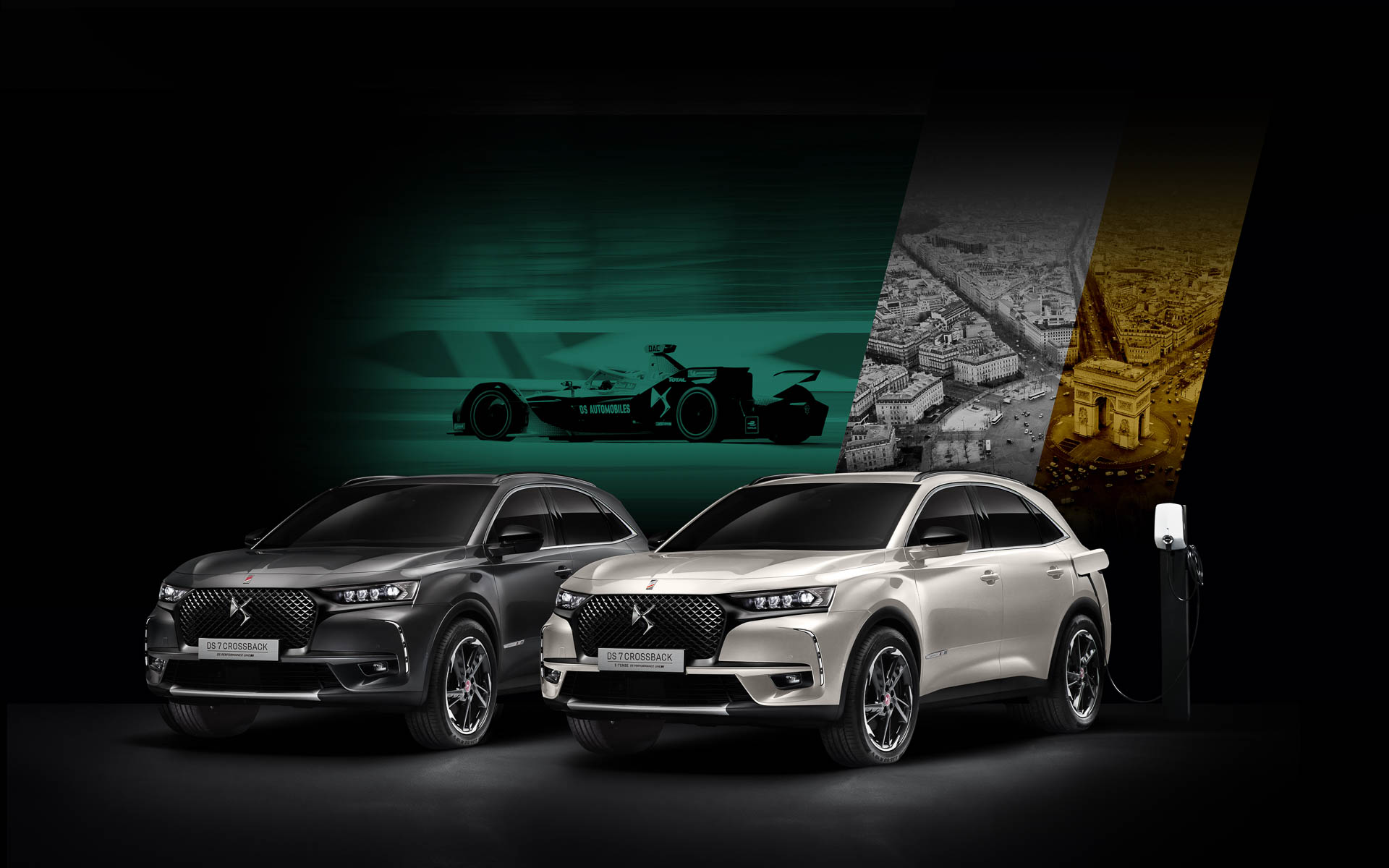 DS、「DS 7 CROSSBACK E-TENSE 4×4」「Blue HDi」のフォーミュラEに