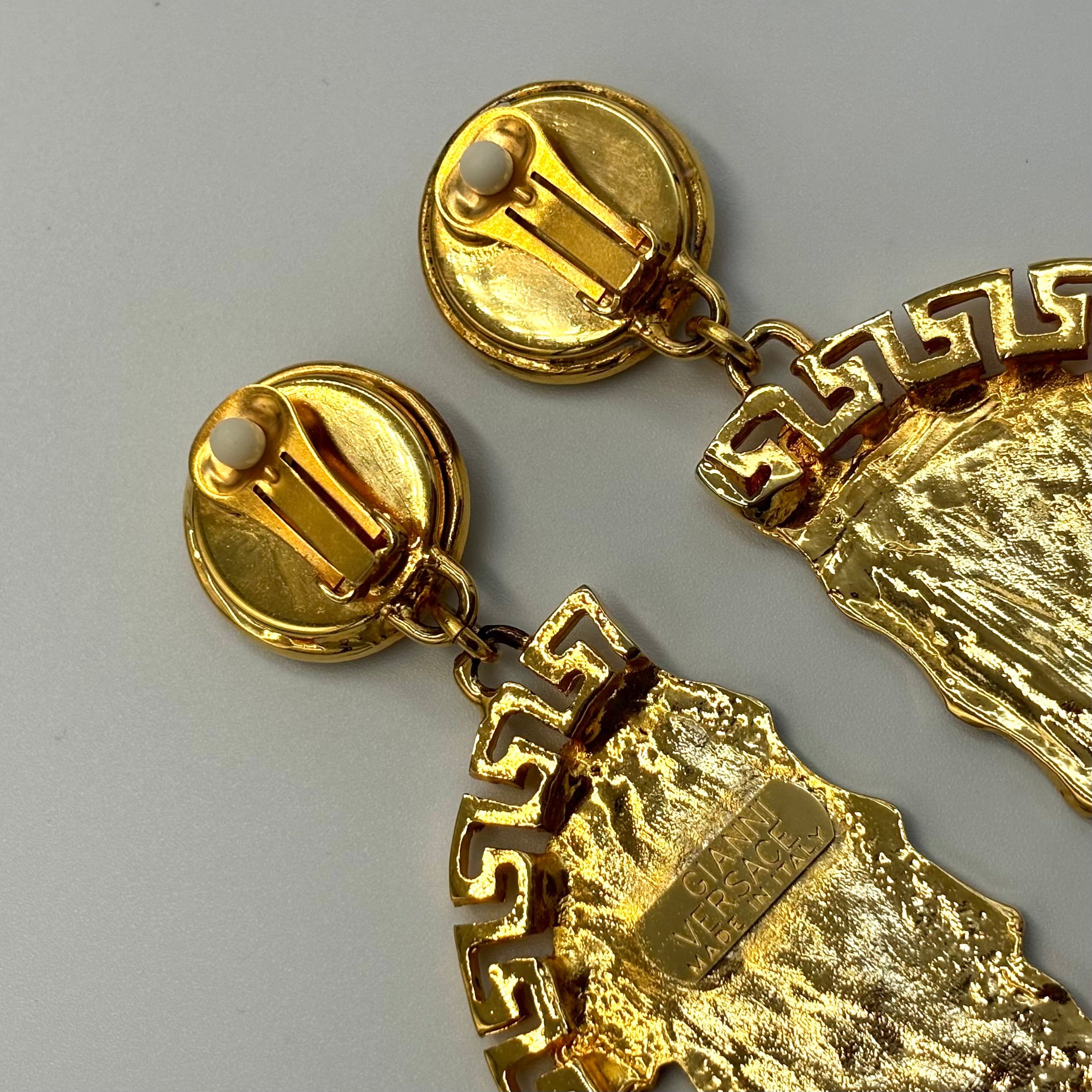 VERSACE メデューサ イヤリング