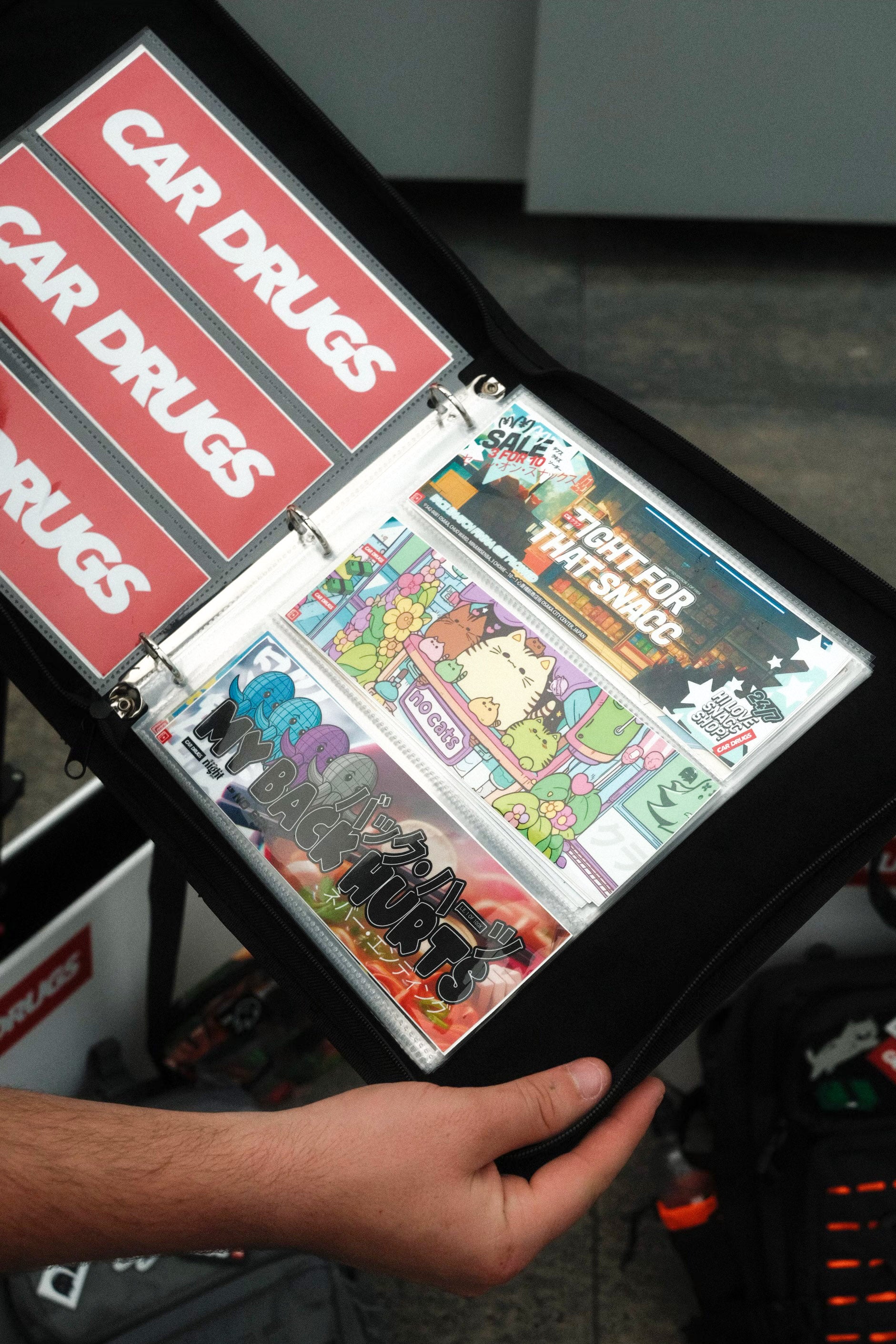 1st Edition Slap Binder + 12 Limited Slaps – CarDrugs.com