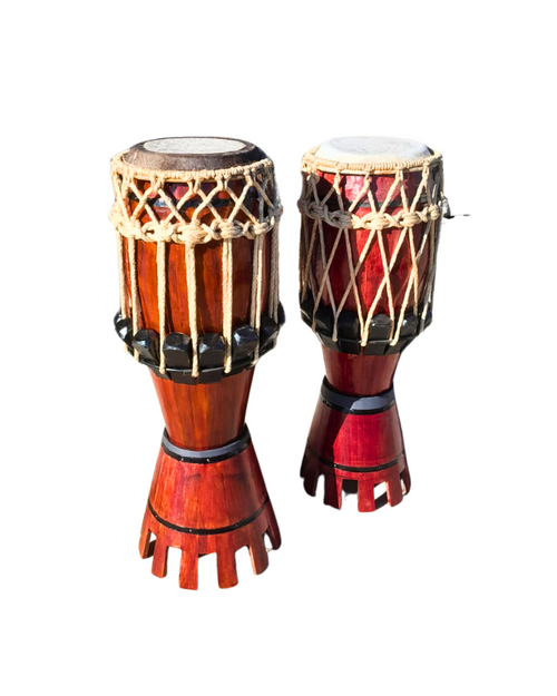 Atabaque de Corda - Red – caxixistore