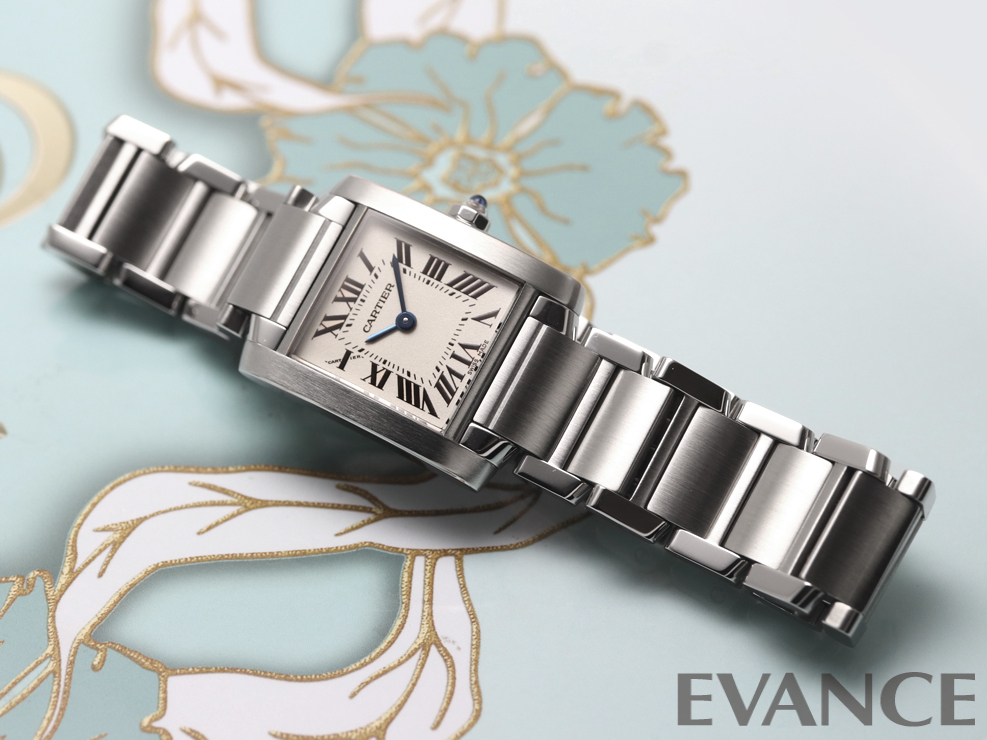 カルティエ / CARTIER タンク タンク フランセーズ SM W51008Q3銀座