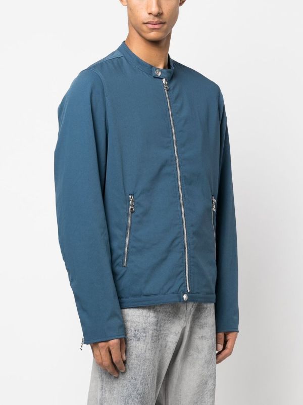 Diesel J-Glory-Nw コットン ライダースジャケット | ブルー | FARFETCH JP
