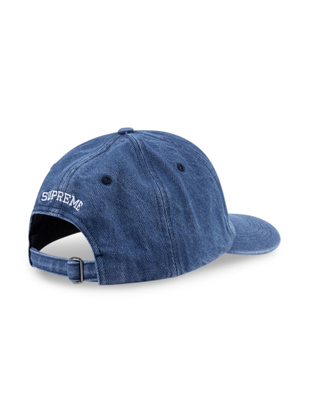 Supreme Pigment S Logo 6-Panel Cap | Blue | FARFETCH