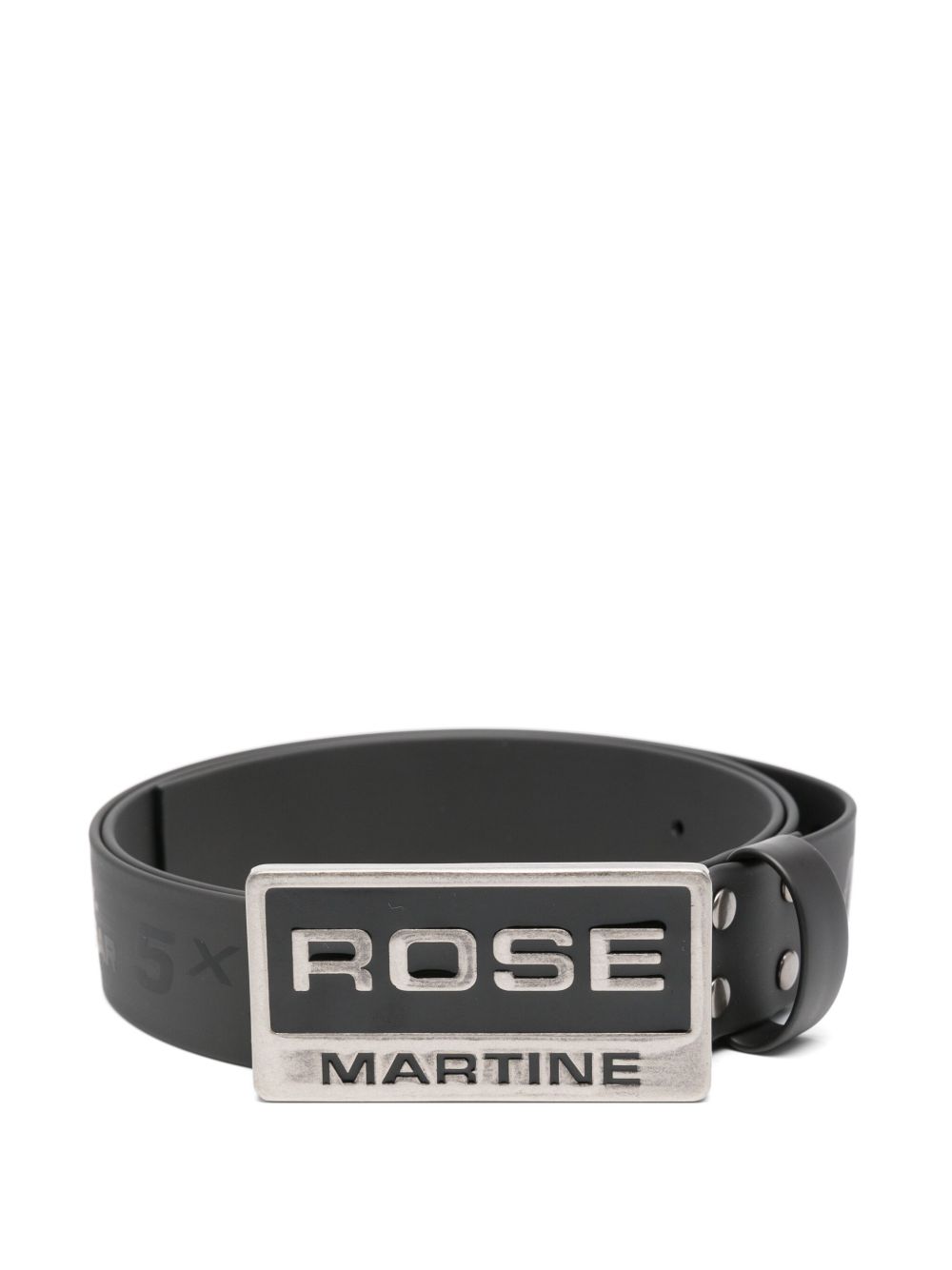 Martine Rose logo-buckle Belt | Black | FARFETCH
