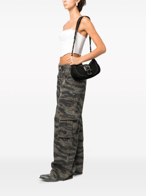 Osoi Hobo Brocle ショルダーバッグ | ブラック | FARFETCH JP